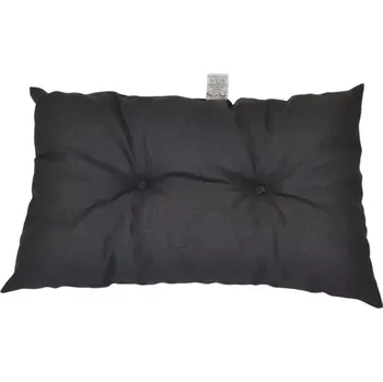 Bytový textil Axin Trading Sedák obdélník 42 x 26 x 7 cm tmavě šedý melír