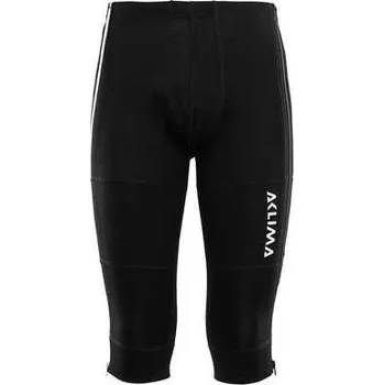 Pánské termo spodky PÁNSKÉ KALHOTY ACLIMA WARMWOOL SUMMIT 3/4, Černá L