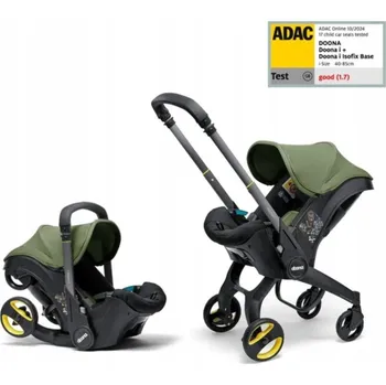 Autosedačka Doona i - Mobilní Autosedačka 2v1 Desert Green