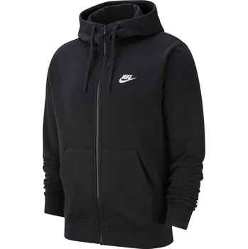 Pánská mikina Pánská rozepínací mikina Nike SPORTSWEAR CLUB černá BV2648-010 - XXL | UK 9 | US 11,5