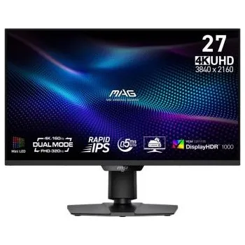 Monitor MSI MAG/274UPDF E16M/27"/IPS/4K UHD/160Hz/0,5ms/Černá/3R (MAG 274UPDF E16M)