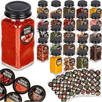 Kořenka Sada skleněných kořenek 120 ml, 24 ks + 90 štítků