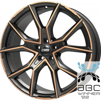 Alu kolo CMS Alu Kola CMS C33 8x19 5x112 ET45 Diamond Black Copper 66.5