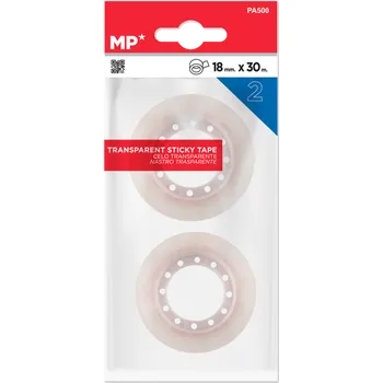 lepící páska 18 x 30 transp. 2ks PA500 MP