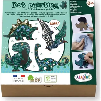 kreativní sada AladinE Kreativní sada Tečkování - Dinosauři