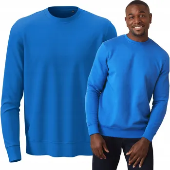 Pánská mikina Pánská mikina s dlouhým rukávem Stedman ST4300 Sweatshirt Bright Royal XXL