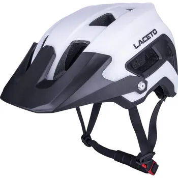 Cyklistická přilba LACETO Cyklistická helma RAPIDO L BÍLÁ
