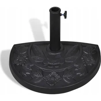 Slunečník Klasický slunečník VidaXL černý 50 x 33 cm