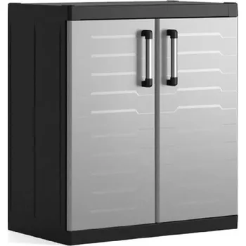 Dílenský regál Plastový skladový regál Keter 93 x 89 x 54 cm, nosnost 25 kg na polici