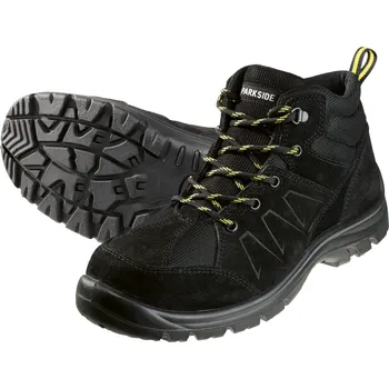 Pracovní obuv PARKSIDE® Pánská kožená bezpečnostní obuv S3 (High Cut, 42)