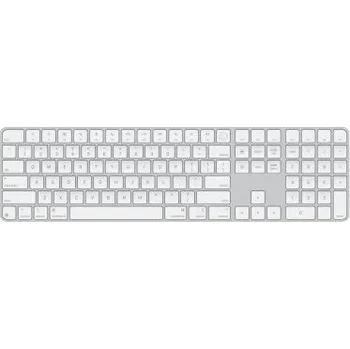 Klávesnice Apple Magic Keyboard Numeric Touch ID/Bezdrátová Bluetooth/US layout/Bílá (MXK73LB/A)