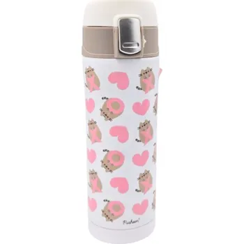Termohrnek TERMOHRNEK PUSHEEN BÍLÝ MPM 350 ML
