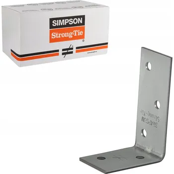 Tesařské kování Tesařské spojky úhelníky 60x40x25 x2 mm 200ks montážní Simpson ANPS