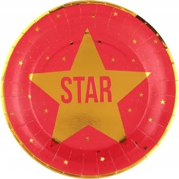 Talíř Talířky Santex s hudebním motivem 22,5 cm, 10 ks