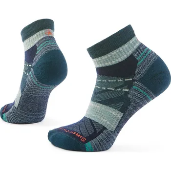 Dámské oblečení Dámské merino turistické ponožky SMARTWOOL Women's Hike Light Cushion Margarita Ank, Frosty Green velikost: 38-41 (M)