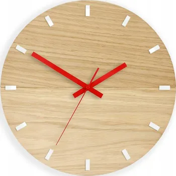 Hodiny Nástěnné hodiny Volan hnědé 33cm