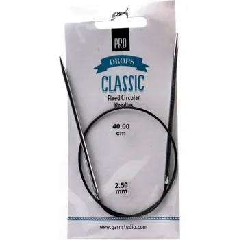 Jehlice Jehlice s lankem Drops Pro Classic / 2,5 mm; 40 cm