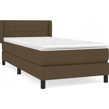 Postel Čalouněná jednolůžková postel VidaXL 80x200 bílá