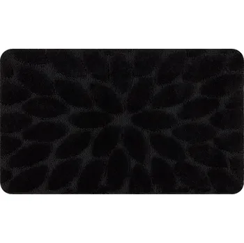 Koupelnová předložka KOUPELNOVÁ PŘEDLOŽKA 60x100 KAMENY černá PROTISKLUZOVÁ #KPL260