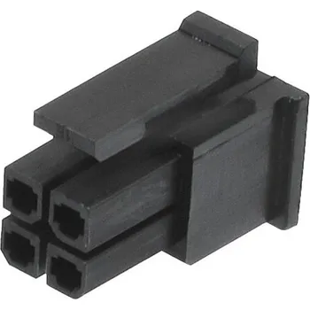Elektronická součástka MOLEX Izolační kryt Micro-Fit 4-kontakty / konektory samice