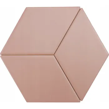 Obraz Dlaždice Ceramik Studio 21 x 24 cm odstíny růžové