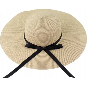 Klobouk Alessio slaměný klobouk béžový - univerzální velikost