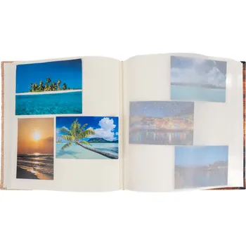 GEDEON Fotoalbum na fotorůžky 29x32 cm 60 stran Travel6 1 šedé