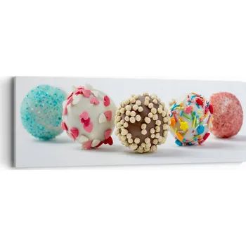 Obraz Obraz na plátně do obýváku ložnice 90x30 sladkosti foto obrazy na zeď