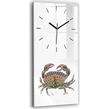 Hodiny Nástěnné hodiny Wallfluent červené 30 cm