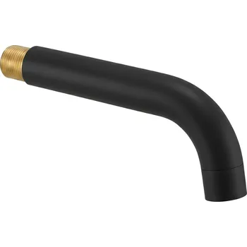 Vodovodní baterie Vanový/umyvadlový výtok pro podomítkovou baterii REA LUNGO 160 mm, černá mat