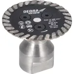 Dedra diamantový Mini řezný kotouč 50mm, M14, HP1010 na úhlovou brusku (Dedra HP1010 prořezávací kotouč pro suché řezání s flexou)