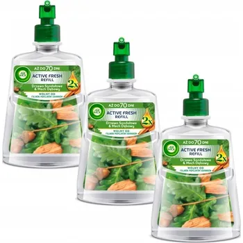 Osvěžovač vzduchu Air Wick Active Fresh Náplně do Osvěžovače Vzduchu Santalové Dřevo x3