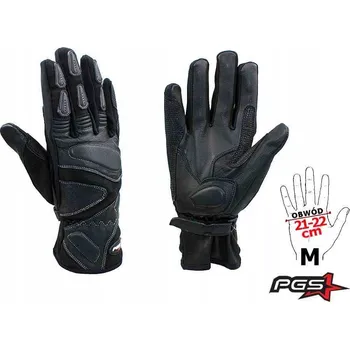 Moto rukavice RUKAVICE 786-1835 ČERNÉ M