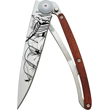 kapesní nůž Kapesní nůž Deejo 1CB063 Tattoo 37g coralwood Corsair