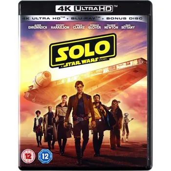 Blu-ray film Solo: A Star Wars Story Blu-ray 4K disk