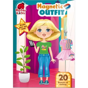 Puzzle Puzzle Magnetická skládačka Módní dívka Roter Kafer pro děti