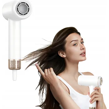 Fén ANLAN Fén na vlasy s ionizací a regulací teploty, lehký, 1600 W