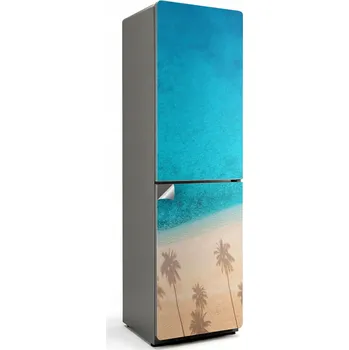 Fototapeta Samolepicí Samolepicí na ledničku Snadné čištění Pláž se stíny palem