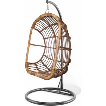 Zahradní houpačka Houpačka z přírodního ratanu NICE