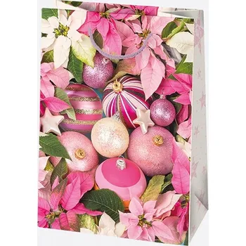 Dárková taška DÁRKOVÁ TAŠKA VÁNOČNÍ TAŠKA MIKULÁŠ T5 POL-MAK 6