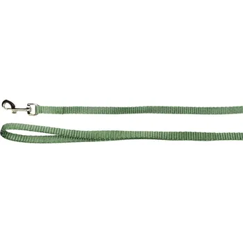 Vodítko FLAMINGO Ziggi khaki nylonové 1x130cm