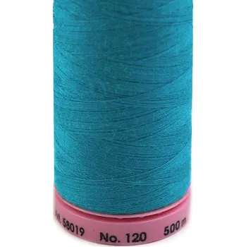 Nit Polyesterové nitě návin 500 m Aspo Amann, střední, 1394 modrá tyrkys