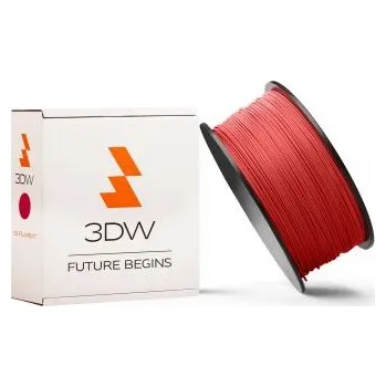 3D tisk 3DW - ABS filament 1,75mm červená, 0,5 kg,tisk 220-250°C (D11204)