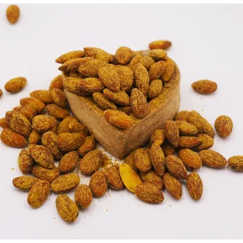 FITBOY Mandle pražené solené s příchutí hořčice 500g 500g