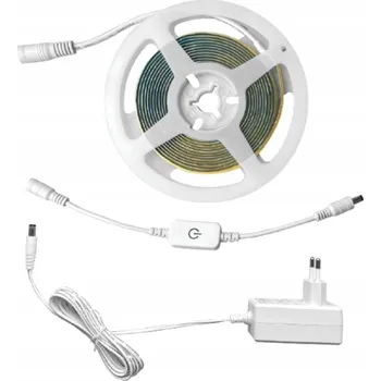 LED páska LED pásek 25W teplá bílá 3 metry se zdrojem a stmívačem Kobi