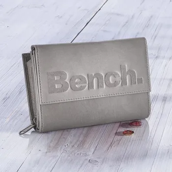 Peněženka Bench Kožená peněženka Wonder, šedá 840211