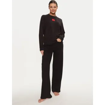 Pánský svetr Hugo Svetr Snoozie 50523414 Černá Regular Fit XXL