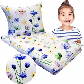 Povlečení Sada povlečení Głęboki Sen 120 x 160 cm bílá