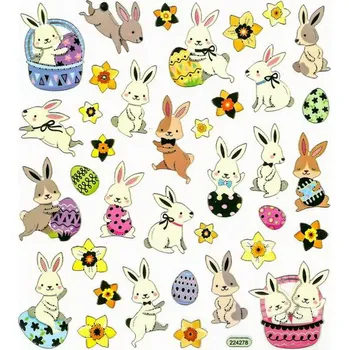 samolepka DP CRAFT Samolepky papírové DPNK-044 králičci