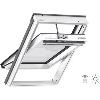Okno Velux GLU 006430 trojsklo na solární pohon Velux: CK02 55x78 cm solární pohon